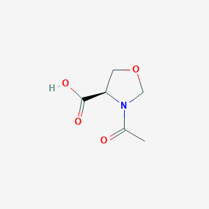 molecular formula C6H9NO4 B1500442 (R)-3-Acetyloxazolidine-4-carboxylic acid 