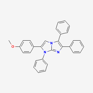 2-(4-methoxyphenyl)-1,5,6-triphenyl-1H-imidazo[1,2-a]imidazole