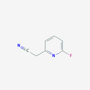 molecular formula C7H5FN2 B1500445 2-(6-Fluoropyridin-2-YL)acetonitrile CAS No. 312325-71-6