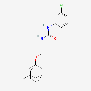 N-[2-(1-adamantyloxy)-1,1-dimethylethyl]-N'-(3-chlorophenyl)urea