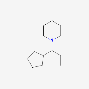 1-(1-cyclopentylpropyl)Piperidine