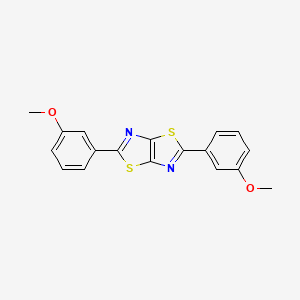 2,5-Bis(3-methoxyphenyl)[1,3]thiazolo[5,4-d][1,3]thiazole