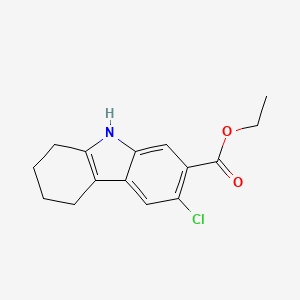 ethyl 6-chloro-2,3,4,9-tetrahydro-1H-carbazole-7-carboxylate