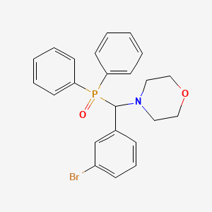 4-[(3-Bromophenyl)(diphenylphosphoryl)methyl]morpholine