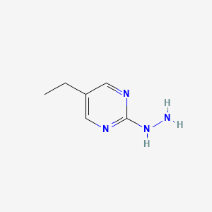 5-ethyl-2-hydrazinylPyrimidine