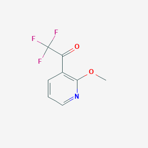 molecular formula C8H6F3NO2 B1500492 2,2,2-Trifluoro-1-(2-methoxypyridin-3-yl)ethanone CAS No. 335665-28-6