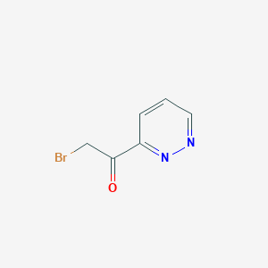 molecular formula C6H5BrN2O B1500493 2-Bromo-1-(3-pyridazinyl)-1-ethanone CAS No. 499770-83-1