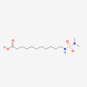 11-[(Dimethylsulfamoyl)amino]undecanoic acid