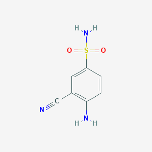 4-Amino-3-cyanobenzenesulfonamide