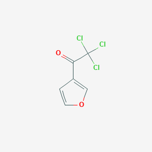molecular formula C6H3Cl3O2 B1500508 2,2,2-Trichloro-1-(3-furanyl)-ethanone CAS No. 743420-66-8