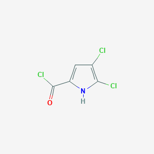 molecular formula C5H2Cl3NO B1500513 4,5-Dichloro-1H-pyrrole-2-carbonyl chloride CAS No. 64566-93-4