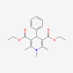 3,5-Pyridinedicarboxylic acid, 1,4-dihydro-1,2,6-trimethyl-4-phenyl-, diethyl ester