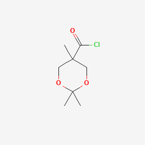 molecular formula C8H13ClO3 B1500521 2,2,5-三甲基-1,3-二噁烷-5-甲酰氯 CAS No. 331810-11-8