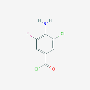 4-Amino-3-chloro-5-fluorobenzoyl chloride