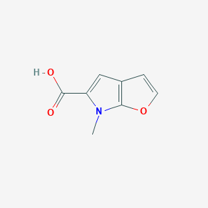 molecular formula C8H7NO3 B1500523 6-Methyl-6H-furo[2,3-b]pyrrole-5-carboxylic acid CAS No. 263010-20-4