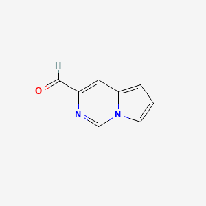 Pyrrolo[1,2-c]pyrimidine-3-carbaldehyde