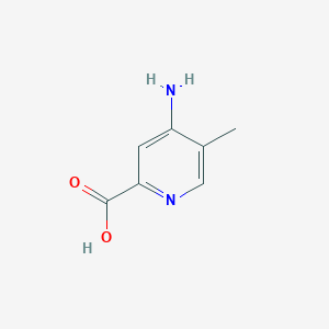 molecular formula C7H8N2O2 B1500531 4-Amino-5-methylpicolinic acid CAS No. 23609-89-4