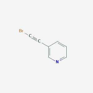 molecular formula C7H4BrN B1500546 3-(Bromoethynyl)pyridine CAS No. 218431-38-0