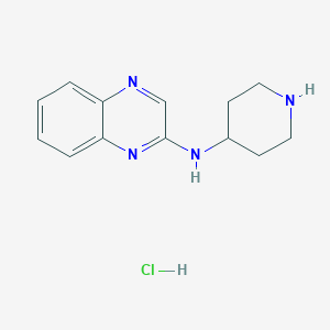 N-(Piperidin-4-yl)quinoxalin-2-amine hydrochloride