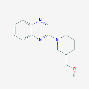 molecular formula C14H17N3O B1500580 (1-Quinoxalin-2-yl-piperidin-3-yl)-methanol CAS No. 1146080-45-6