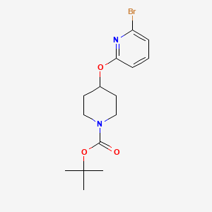 molecular formula C15H21BrN2O3 B1500591 tert-Butyl 4-((6-bromopyridin-2-yl)oxy)piperidine-1-carboxylate CAS No. 871681-76-4