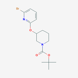 3-(6-Bromo-pyridin-2-yloxy)-piperidine-1-carboxylic acid tert-butyl ester