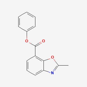 Phenyl 2-methyl-1,3-benzoxazole-7-carboxylate