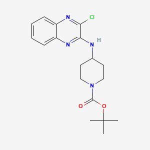 4-(3-Chloro-quinoxalin-2-ylamino)-piperidine-1-carboxylic acid tert-butyl ester