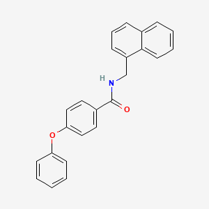 N-(naphthalen-1-ylmethyl)-4-phenoxybenzamide