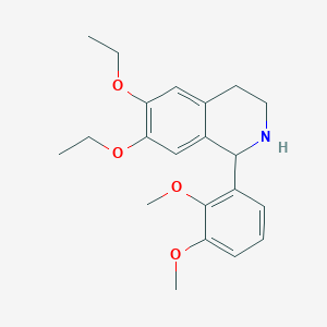 1-(2,3-Dimethoxyphenyl)-6,7-diethoxy-1,2,3,4-tetrahydroisoquinoline