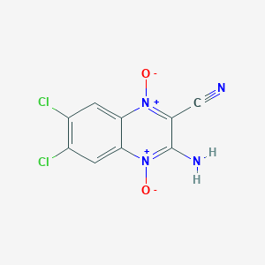 3-Amino-6,7-dichloroquinoxaline-2-carbonitrile 1,4-dioxide