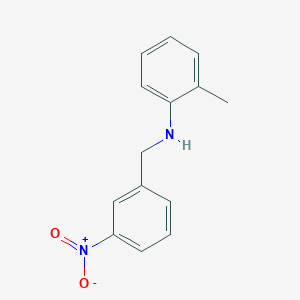 2-methyl-N-(3-nitrobenzyl)aniline