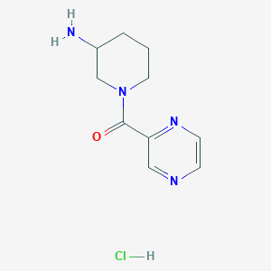 (3-Amino-piperidin-1-yl)-pyrazin-2-yl-methanone hydrochloride