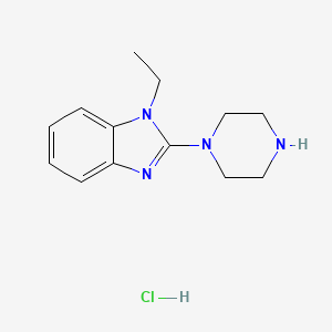 1-Ethyl-2-piperazin-1-yl-1H-benzoimidazole hydrochloride