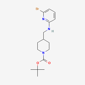 4-[(6-Bromo-pyridin-2-ylamino)-methyl]-piperidine-1-carboxylic acid tert-butyl ester