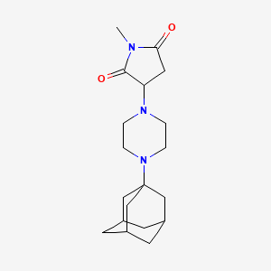 3-[4-(Adamantan-1-yl)piperazin-1-yl]-1-methylpyrrolidine-2,5-dione