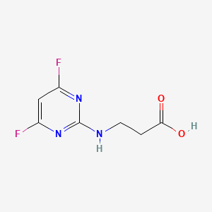 N-(4,6-difluoropyrimidin-2-yl)-beta-alanine