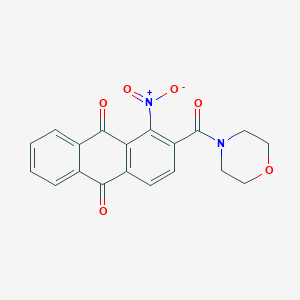 2-(Morpholin-4-ylcarbonyl)-1-nitroanthracene-9,10-dione