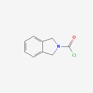 molecular formula C9H8ClNO B1500699 2-Isoindolinecarbonyl chloride CAS No. 3432-58-4