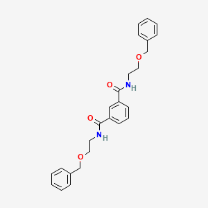 N,N'-bis[2-(benzyloxy)ethyl]benzene-1,3-dicarboxamide