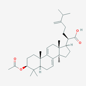 molecular formula C33H50O4 B150071 脱氢乌苏里酸单乙酸酯 CAS No. 77035-42-8
