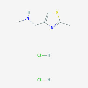 N-Methyl-1-(2-methylthiazol-4-yl)methanamine dihydrochloride