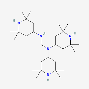 N,N',N'-tris(2,2,6,6-tetramethylpiperidin-4-yl)methanediamine