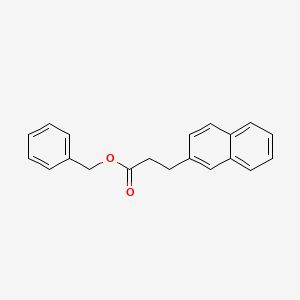 molecular formula C20H18O2 B1500745 Benzyl 3-(naphthalen-2-yl)propanoate CAS No. 1093739-87-7