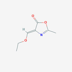 molecular formula C7H9NO3 B1500757 4-(Ethoxymethylene)-2-methyl-5(4H)-oxazolone CAS No. 634148-59-7