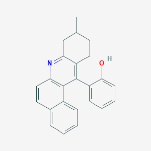 2-(9-Methyl-8,9,10,11-tetrahydrobenzo[a]acridin-12-yl)phenol