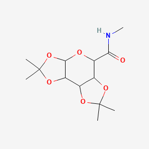 molecular formula C13H21NO6 B15007608 N,4,4,11,11-pentamethyl-3,5,7,10,12-pentaoxatricyclo[7.3.0.02,6]dodecane-8-carboxamide 