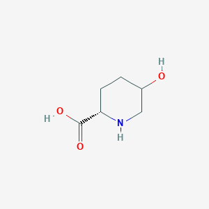 molecular formula C6H11NO3 B1500762 (2S)-5-Hydroxypiperidine-2-carboxylic acid CAS No. 478409-64-2