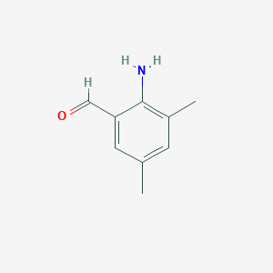 molecular formula C9H11NO B1500763 2-氨基-3,5-二甲基苯甲醛 CAS No. 70128-12-0