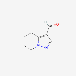 4,5,6,7-Tetrahydropyrazolo[1,5-a]pyridine-3-carbaldehyde